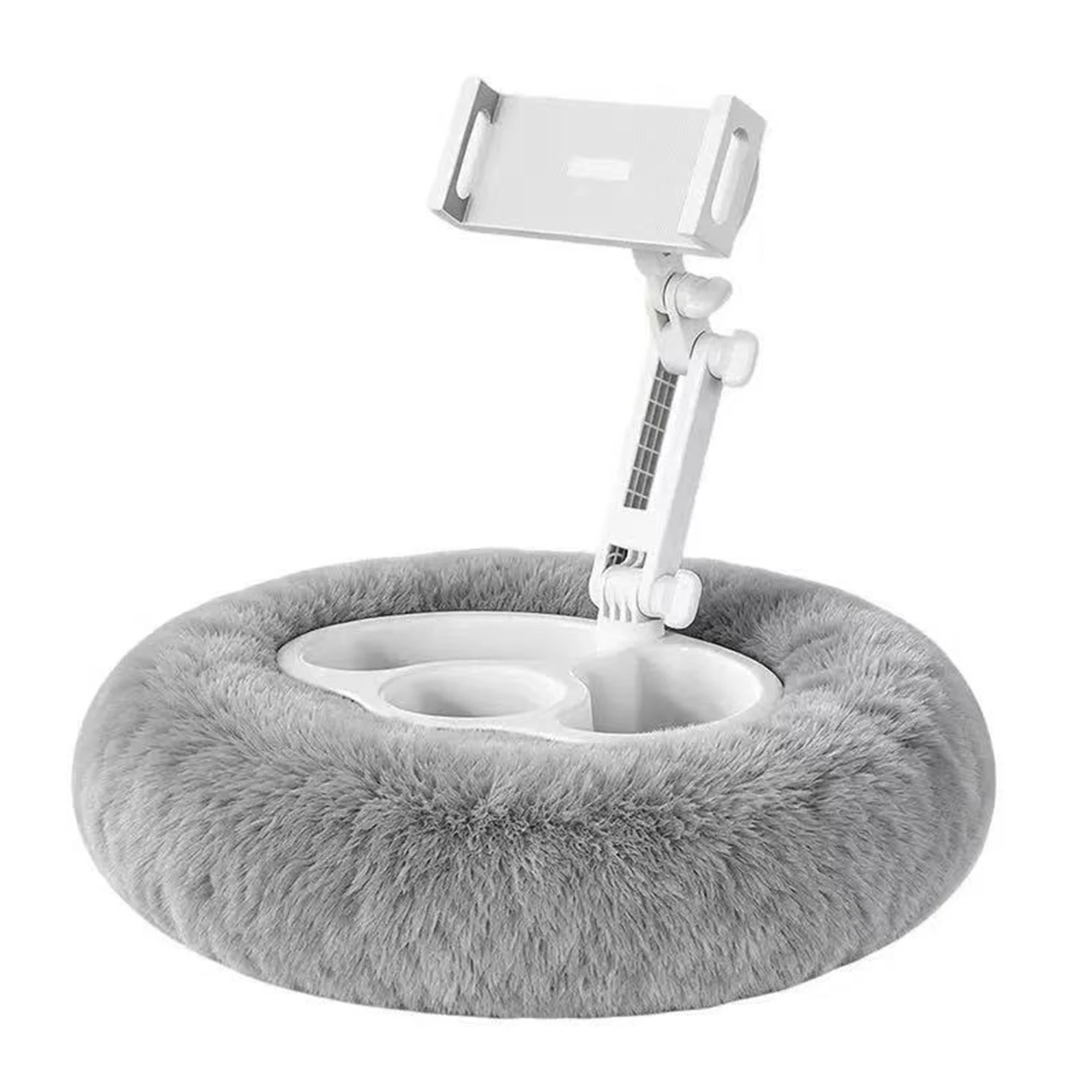 Adjustable Pillow Stand Tablet Holder Designed To Improve Comfort While Reading Lying Down
