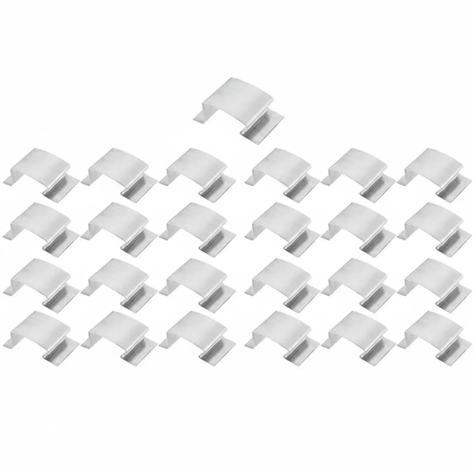 Greenhouse Clip Stainless Steel G Shaped Pane Clamp Garden Accessory for Glass Greenhouse Repairs and Window Fitting