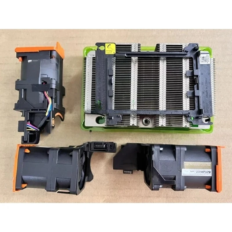 for Dell R640 cpu upgrade kit with 3 fans RG2X2 C6R9H YVK73