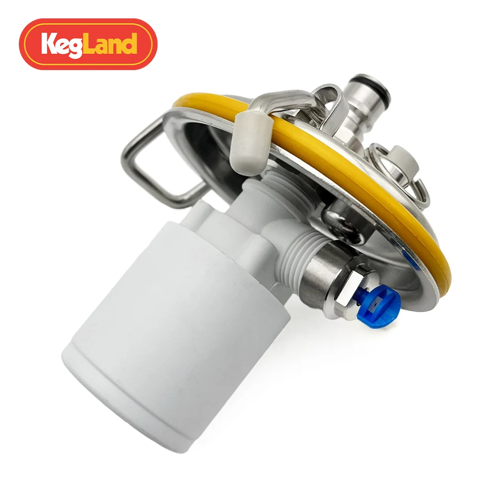 KegLand Soda Carbontaion Lid Reactor Lid for Continuous Soda Water Home Brewing Accessory