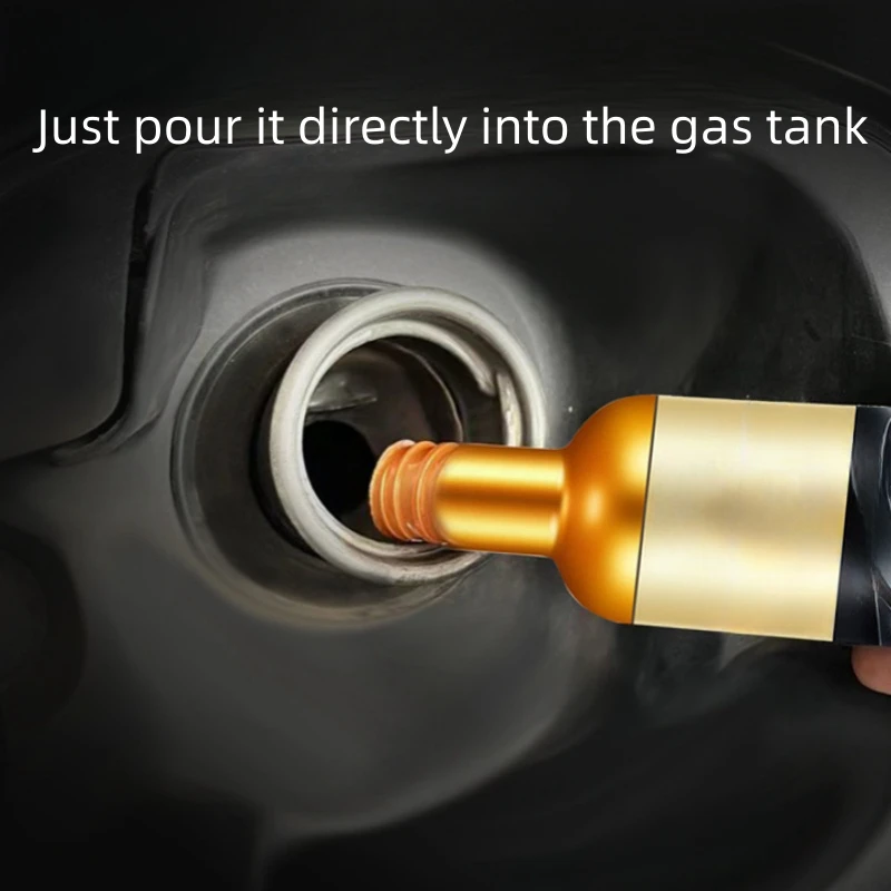 Automotive three-way catalytic cleaner engine internal non-disassembly cleaning exhaust gas in addition to carbon cleaning agent