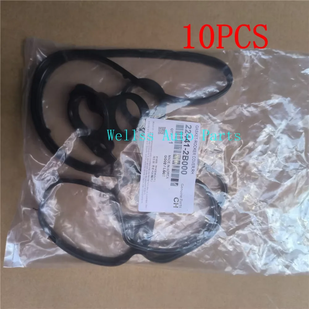 

10PCS 22441-2B000 22441-2B002 Valve Cover Gasket Head Cylinder For HYUNDAI i30 ix20 KIA Soul Ceed