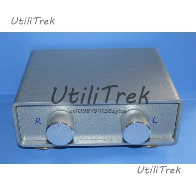

Balanced input, balanced output, left and right volume independent controllers, used to balance pre-stage and post-stage