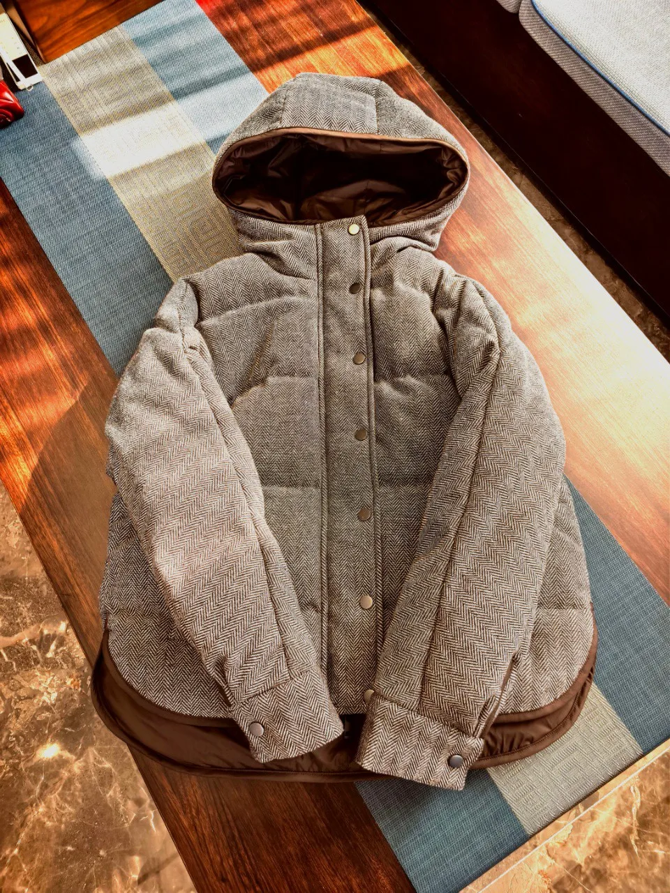 وصل حديثًا لخريف وشتاء 2025: سترة/معطف أنيقة ومتعددة الاستخدامات وغير رسمية وفاخرة بغطاء للرأس وقابلة للعكس #2