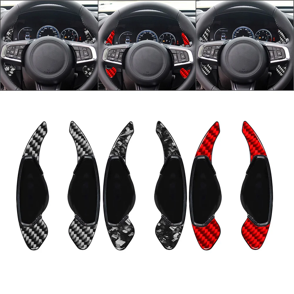 Car Steering Wheel Shift Paddle Extension For Land Rover Range Rover Evoque Velar Discovery 4 5 LR2 For Jaguar XE XF XJ F-Pace