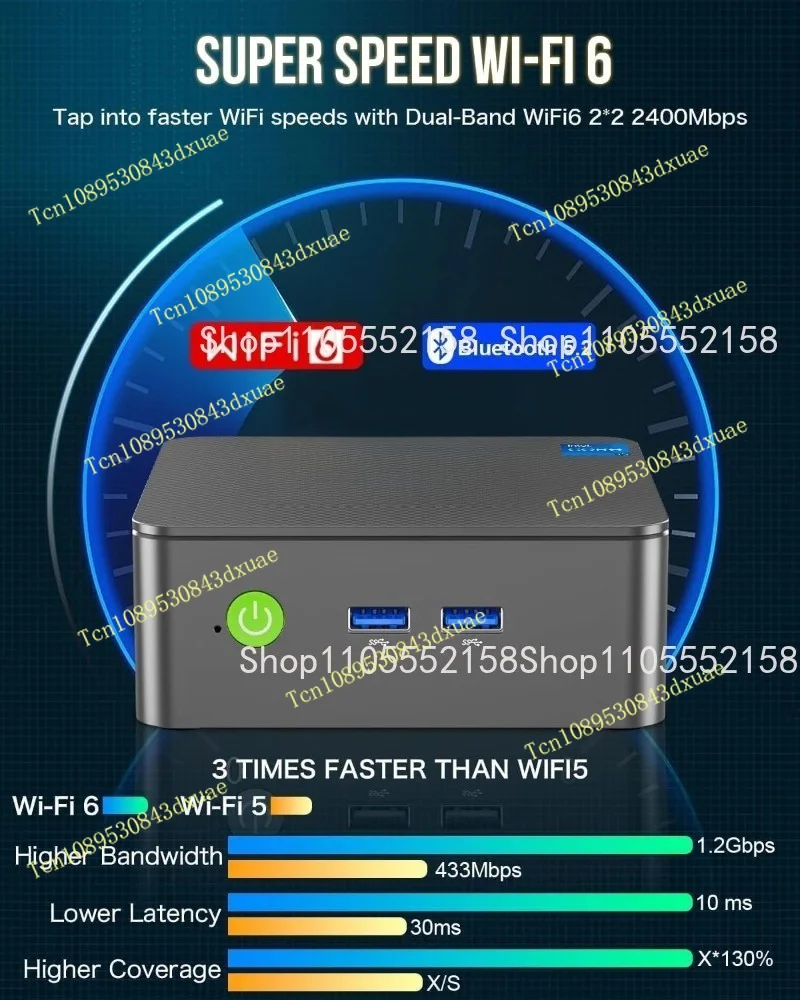 2026 Hot Sale GMKTec G3 Plus N150 Mini Desktop PC, 16GB 512GB SSD, WiFi BT, Home Office Gaming Computer