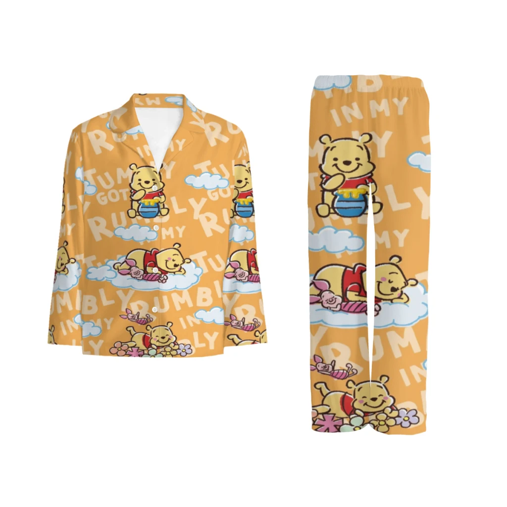 

Disney Winnie The Pooh Printed Pajamas Men or Women | Cute Pajama Sets | Elegant Lounge Wear for Women | Soft Clothing