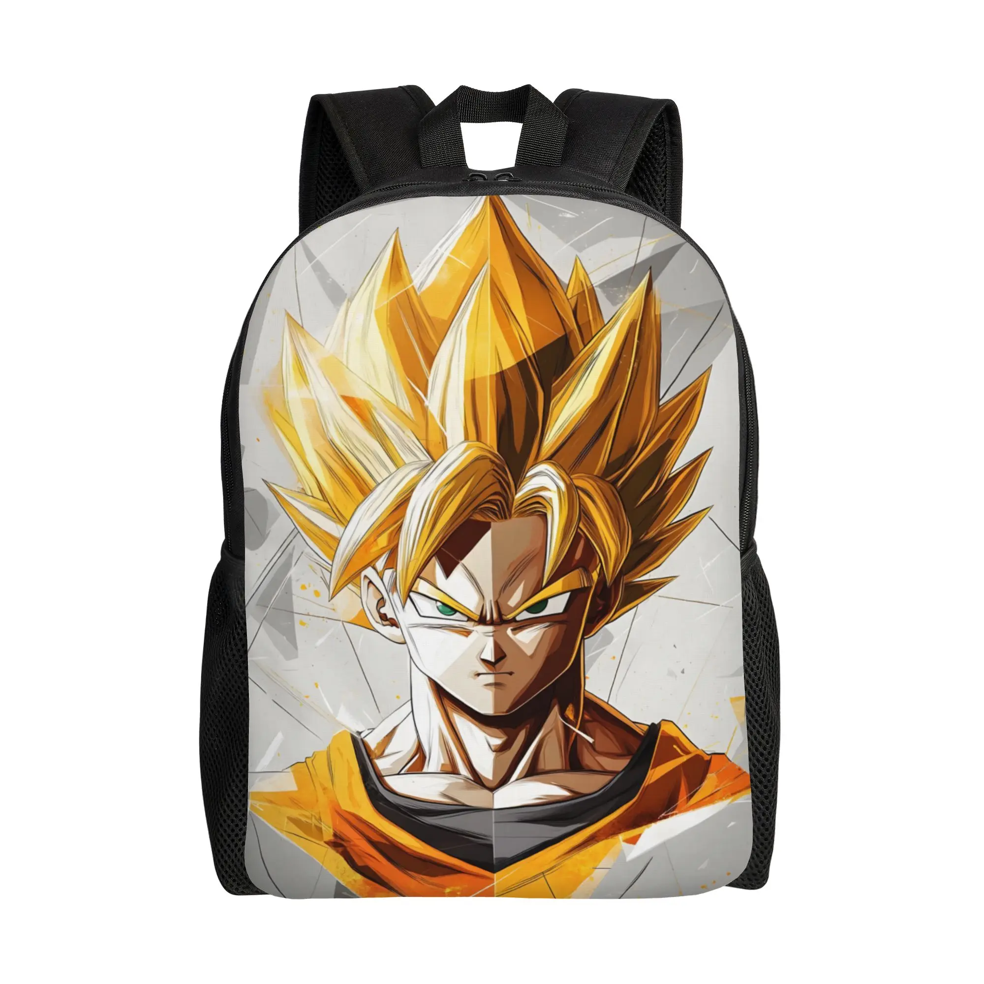 1Piece Backpack Goku’s Super Saiyan Gold New School Year Handbag Outdoor  Dragon Ball Super Saiyan For Gifts New Term Starts
