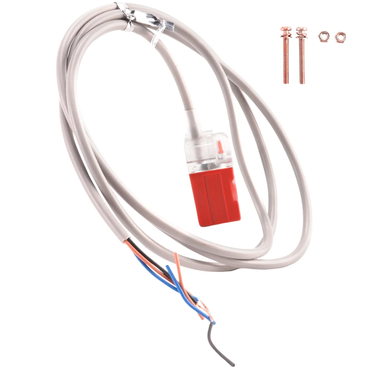 PL-05N/P DC 10-30V NPN NO 5mm Square Inductive Proximity Sensor Switch 3 Wire P with Screws