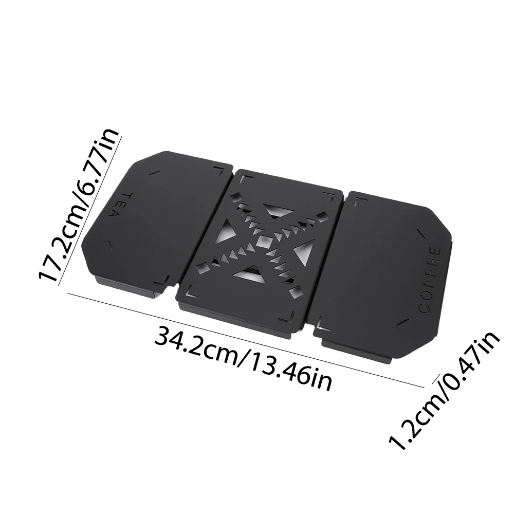 Folding Table Top Aluminum Alloy Table Board Plate Mini Shelf for Stanley Lunch Box 9.4L Camping Gear