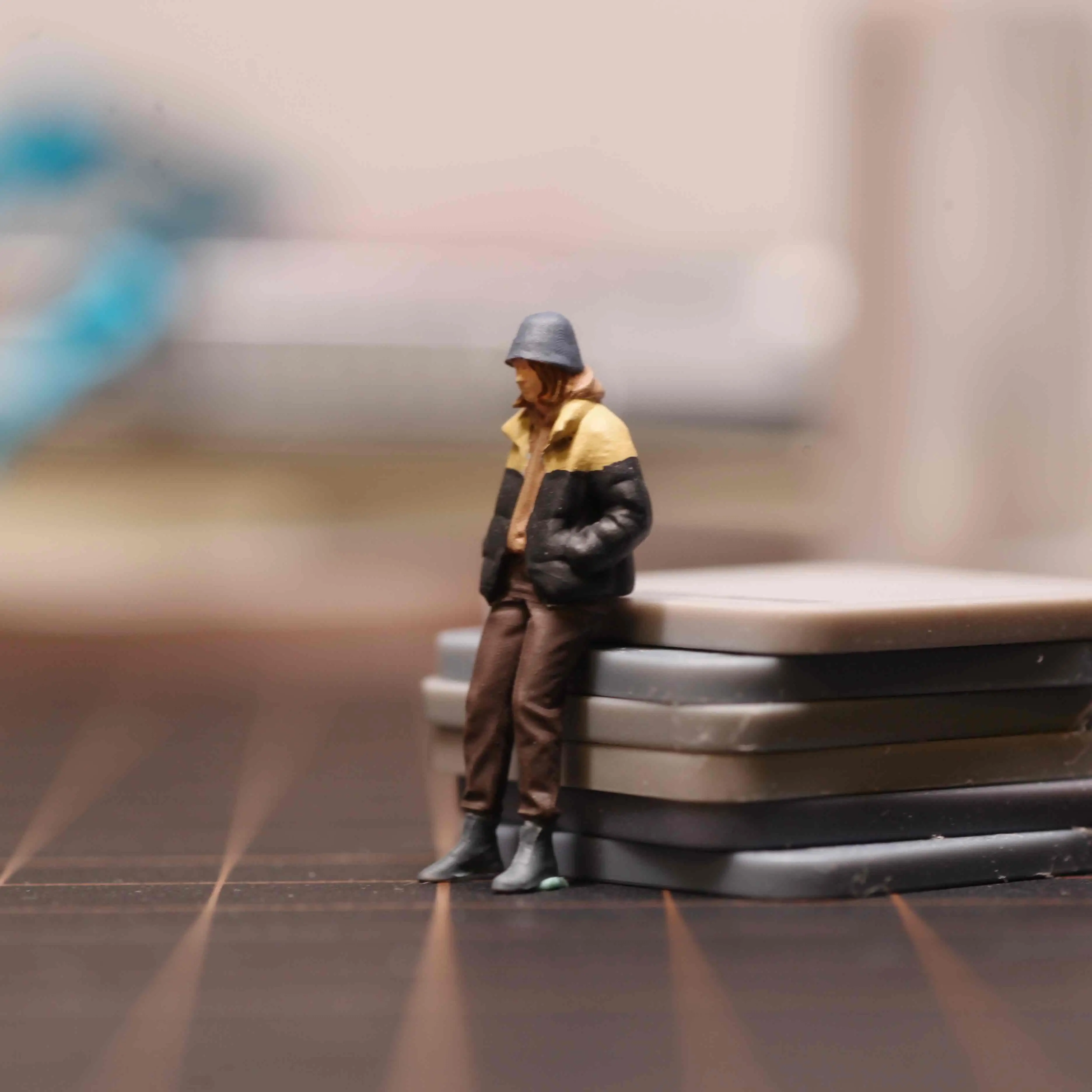 

King Toys 1:64 1:87 1:43 Фигурки Масштабная модель Смола Диорамы Литая под давлением миниатюрная коллекция 126