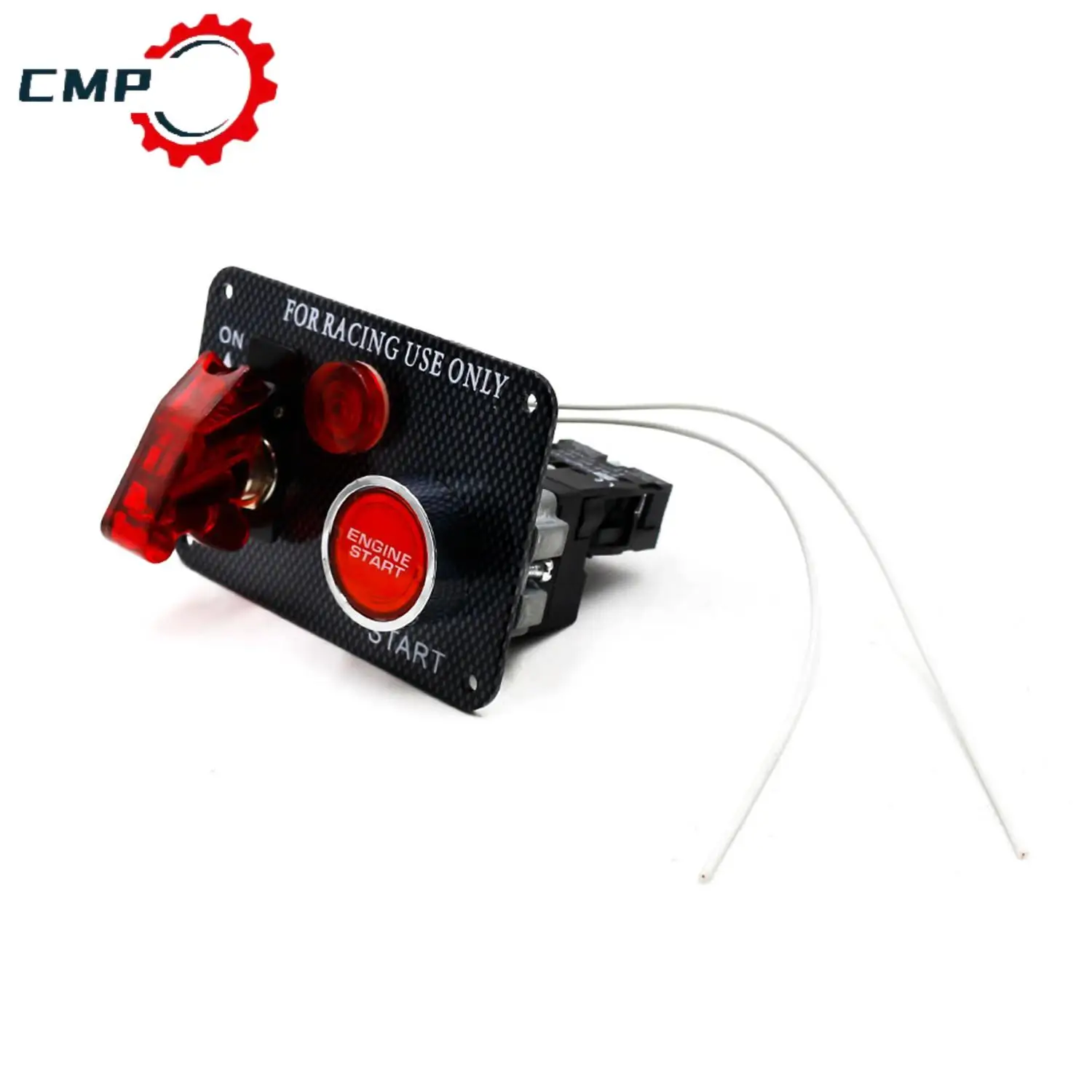 

1Set Carbonfiber Racing Car 12V Ignition Switch Panel Engine Start Push Button Panel RacingAutomotive Interior Accessories ﻿
