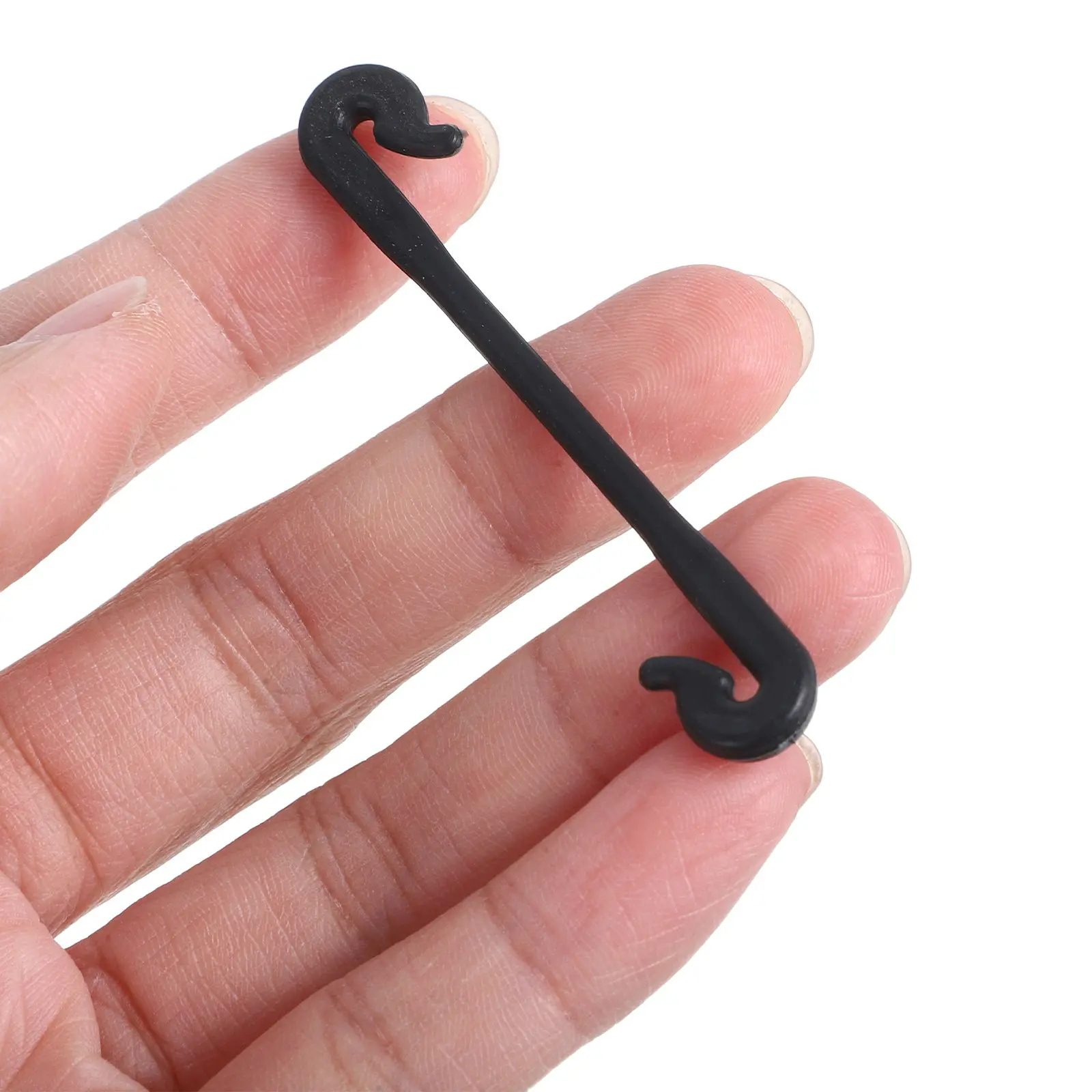 100Pcs Plant Fixing Clip Heavy Duty Plastic Garden Plant Clip for Grape Vine Support Melon Stem Training Climbing Plants