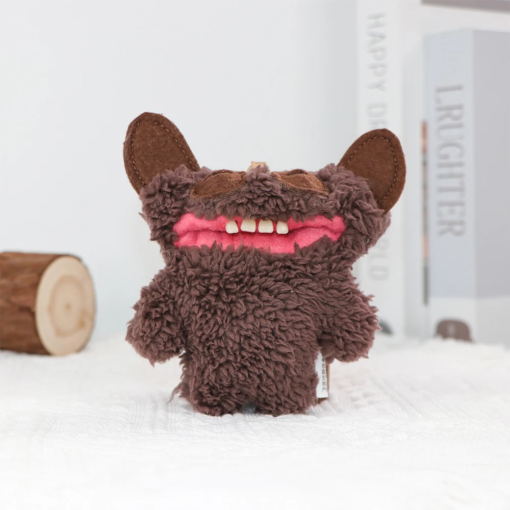 FUGG Schlüsselanhänger Plüschtier Fuggler Anhänger Puppe Erschöpfter Alien Hässliches Monster Schlüsselring Stofftier Plüschpuppe Hängende Dekoration Geschenke – Detail 4
