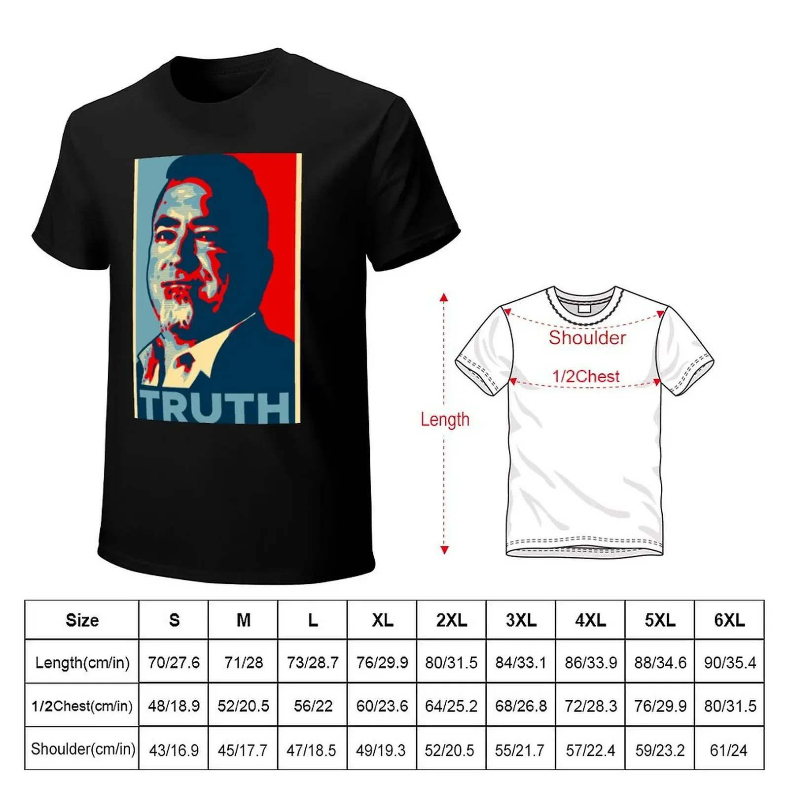 TRUTH (Luis Elizondo) T-Shirt anime t shirts vintage clothes quick drying mens workout shirts