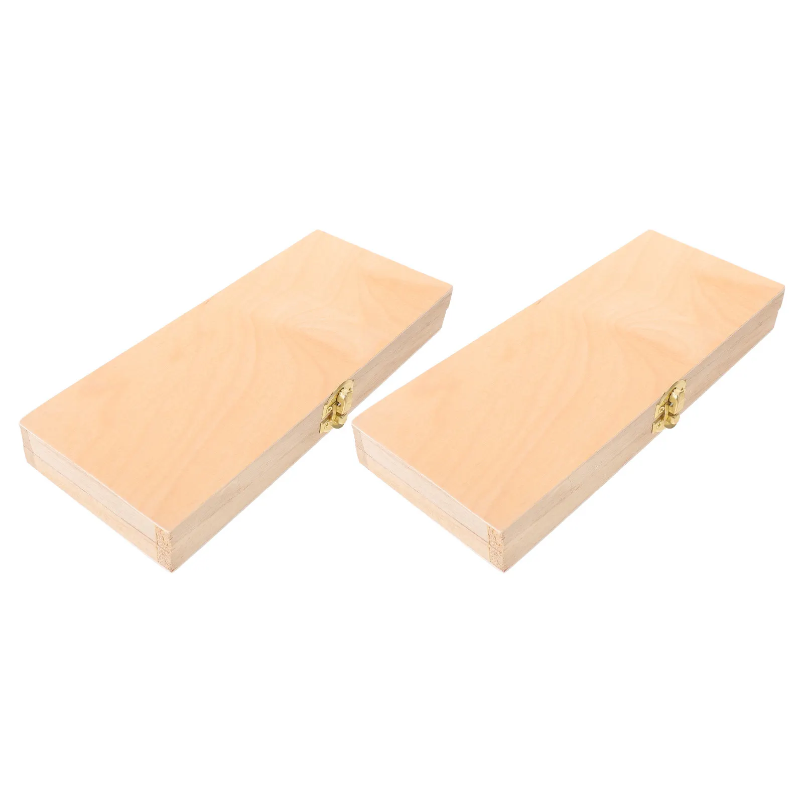 Hydrometer Storage Box 2 Pack Wooden Organizer with Foam Padding for Brewing Winemaking Alcoholmeter