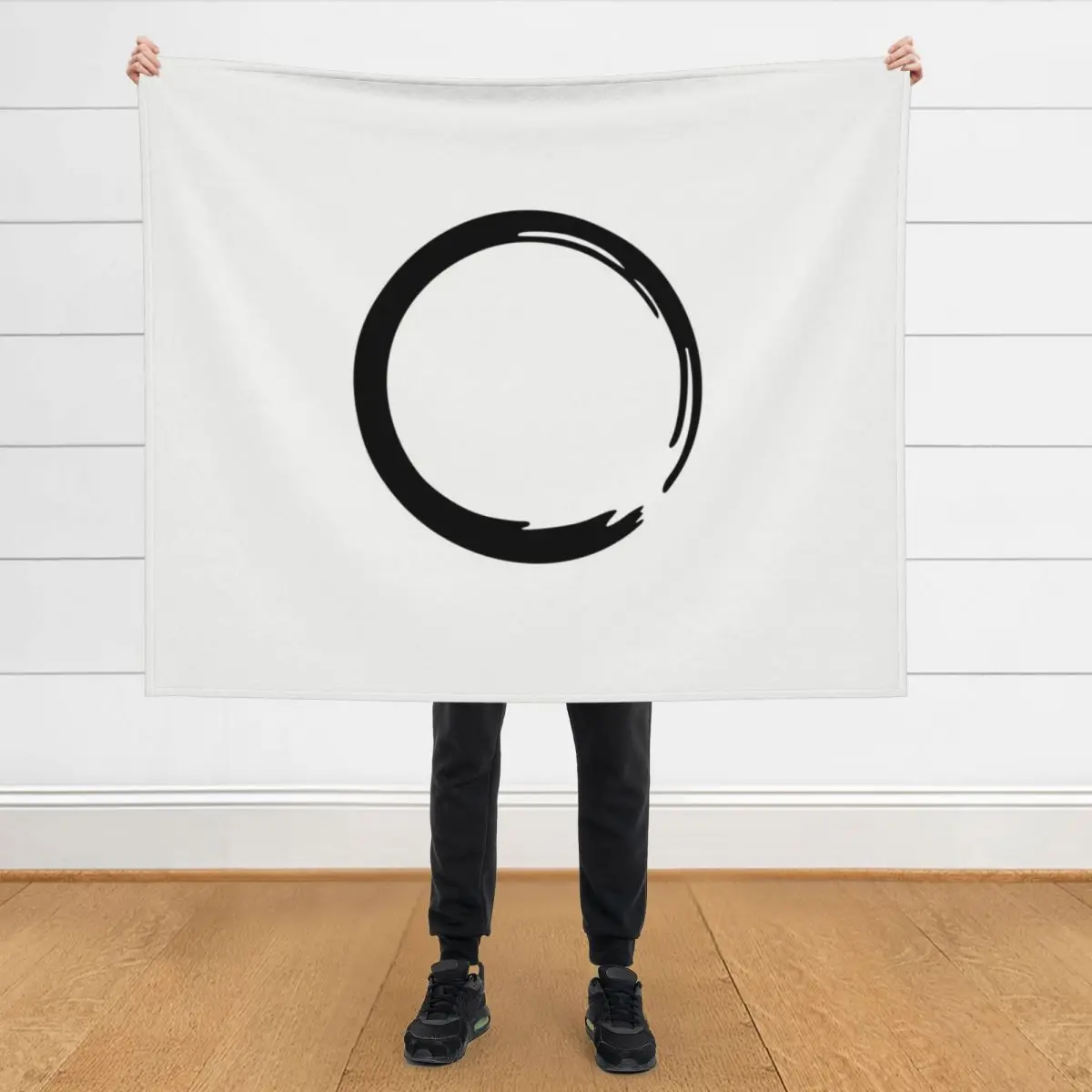 

Enso Zen Circle of Enlightenment, Meditation, Buddha, Buddhism, Japan Throw Blanket Luxury Kid'S Hairys heavy to sleep Blankets