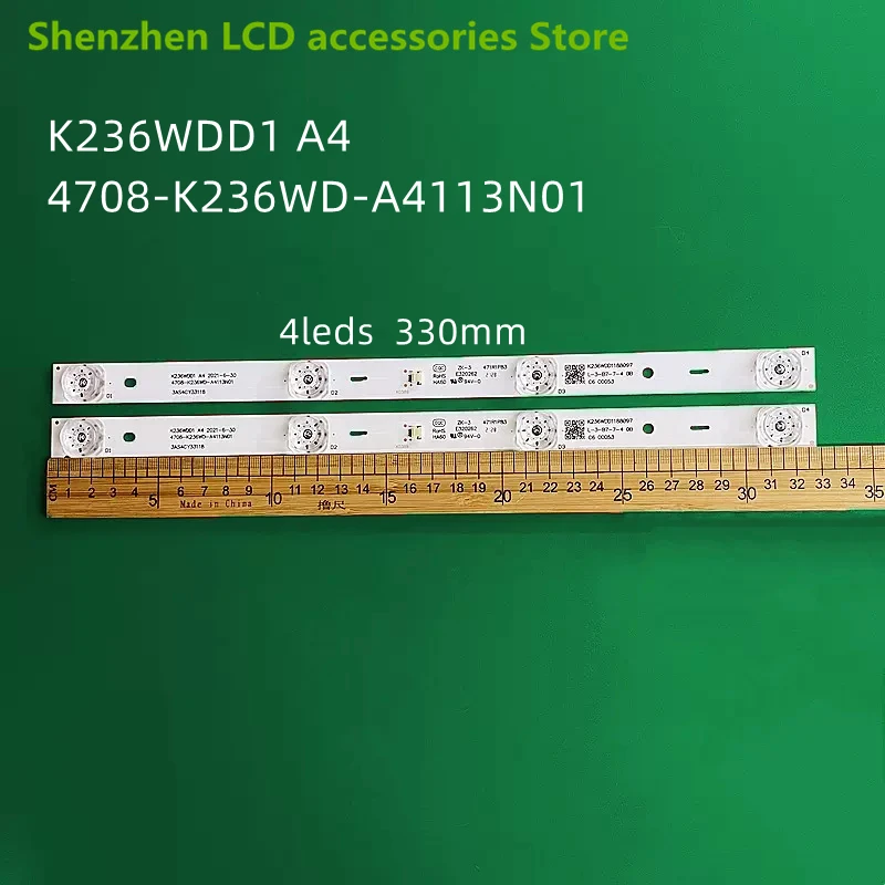 Neue led hintergrund beleuchtung streifen für 4708-k236wd-a4113n01 k236wdd1 a1 a4 24 j1000 AT-24EA20PL TX-24GR300 DH-LM22-F200 24 lha69k l24hd21b