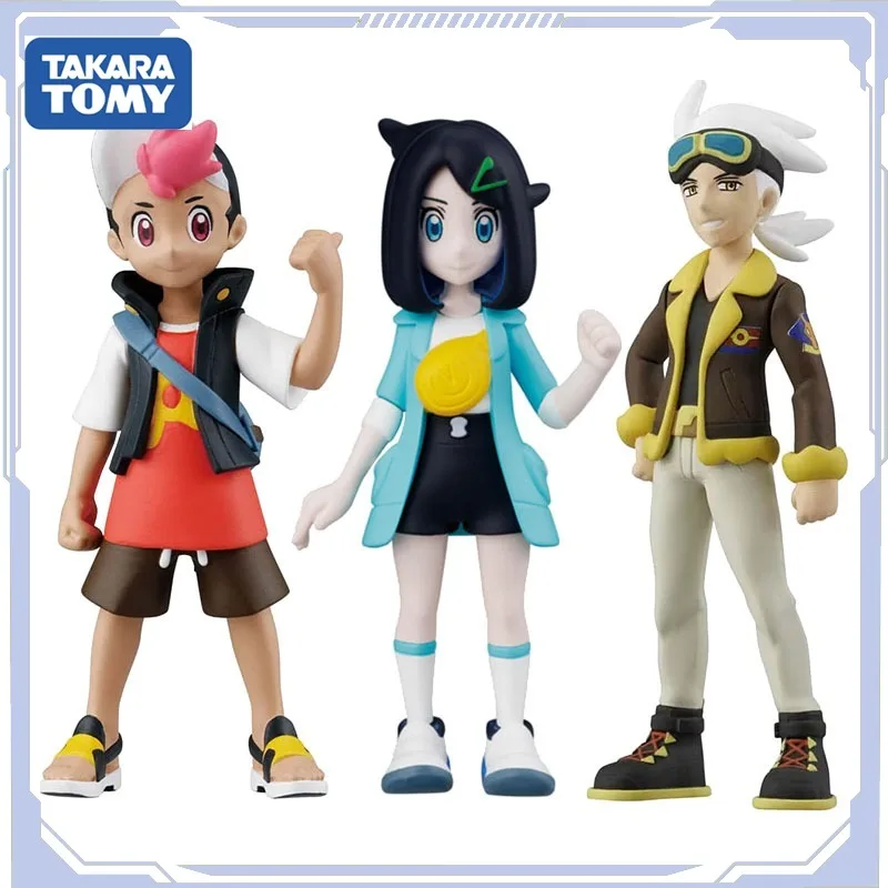 

TOMY Original Pokémon Anime Figure Like Roy Fried TC Action Figure Toys for Boys Girls Kids Gift Collectible Model Ornaments