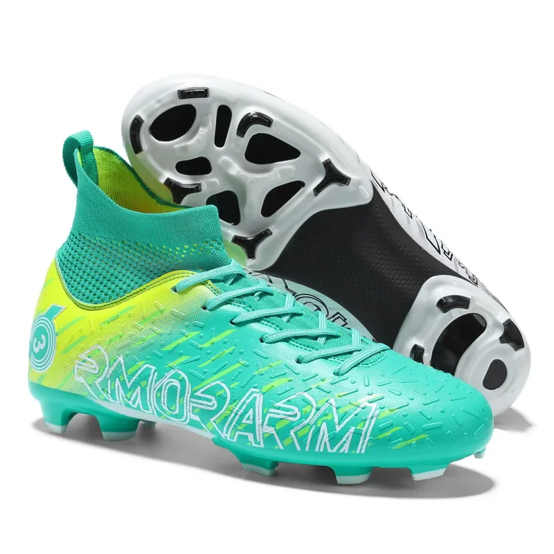 New Professional Men Women Football Boots Training Sneakers Soccer Shoes Breathable Outdoor Sports Match High-quality Turf TF/FG