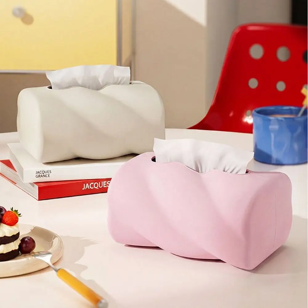 Cloud Design Desktop Tissue Box Anti-slip Free-opening Tissue Paper Holder Dust-proof Large Capacity Napkin Tissue Storage Case