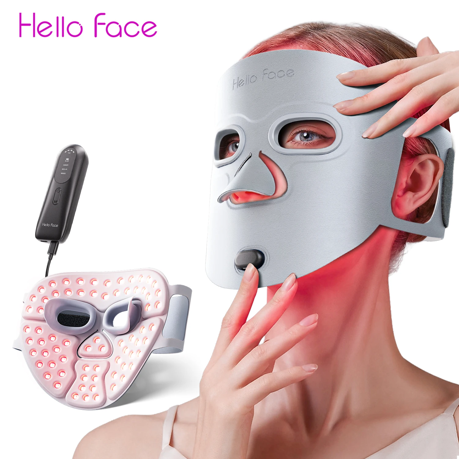 hello-face-m500s-led-red-light-therapy-mask-510k-near-infrared-light-therapy-facial-mask-soft-wireless-portable-pdt-device