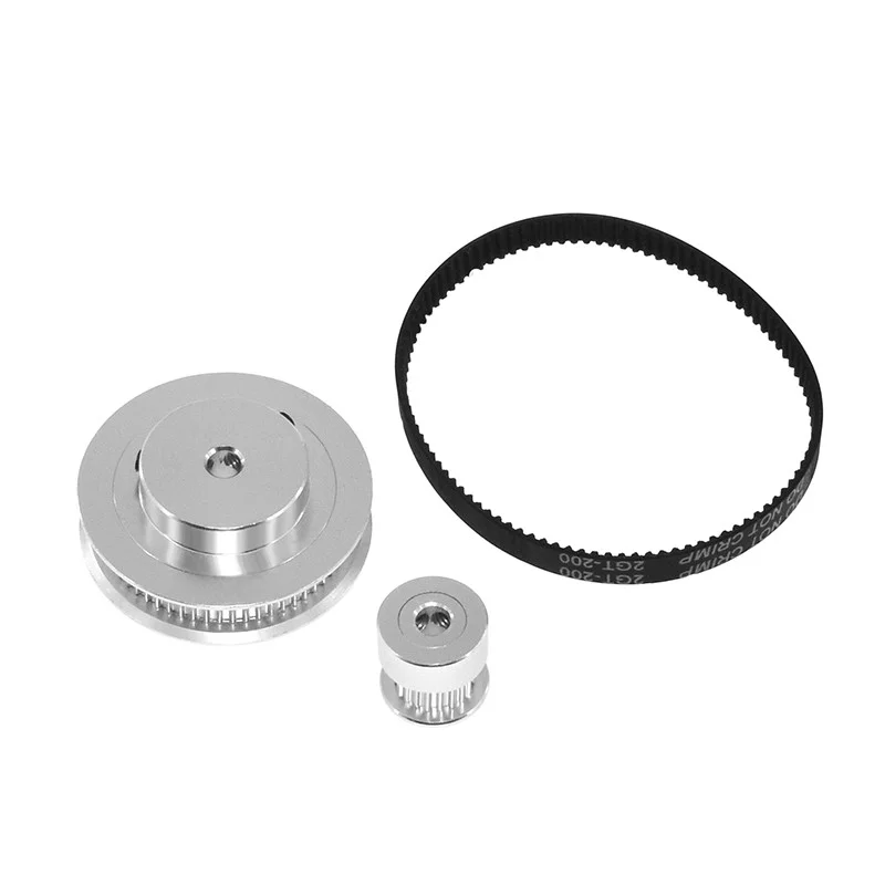 KUFAN 2GT Pulley GT2 Timing Belt Pulley 60teeth 20teeth 5mm/8mm Reduction 3:1/1:3 Belt Width 6mm for 3D Printer DIY Accessories