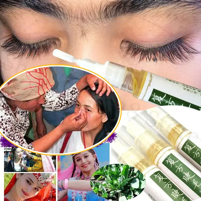 Usma Grass Eyelash Nourishing Liquid Nutrient Liquid Promotes Hairline Eyebrow Eyelash Hair Seam Growth Grass Juice Pulp