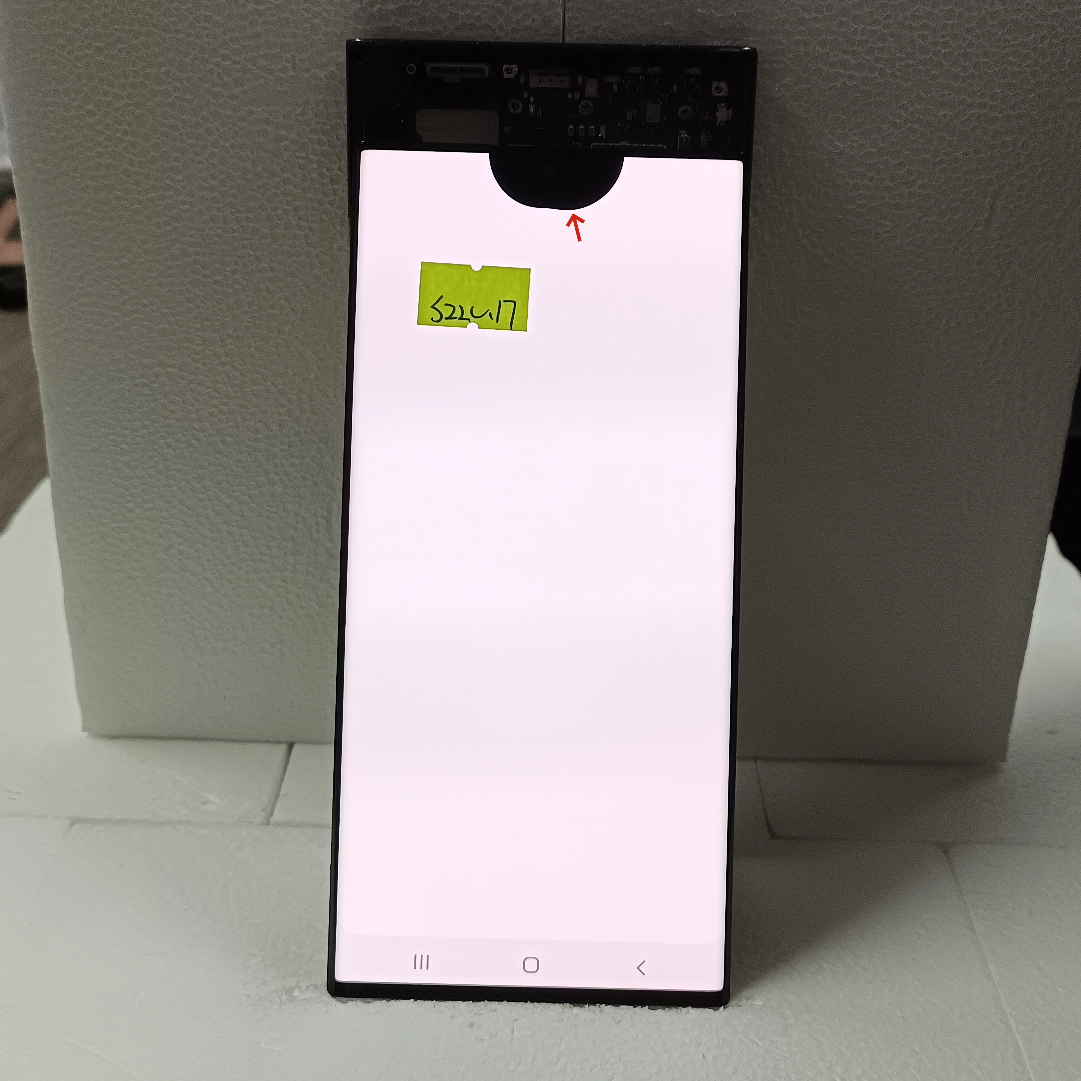 Imagem -05 - Amoled Frontal Display para Samsung S22 Ultra Lcd Touch Screen Digitizer com Frame 5g S908 S908b S908u 6.8