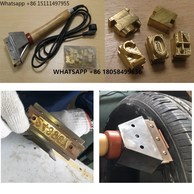 High Temperature Electric Rubber Tire Brander Machine for Truck Bus Tire Marking Tire Brander