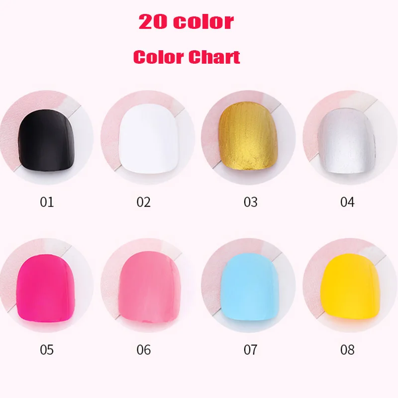 10ml Stamp Nail Polish Lacquer Gel, 20Color For Lacquer Print Nails Art Image With Stamping Plate Varnish Manicure Nail Oil &W12