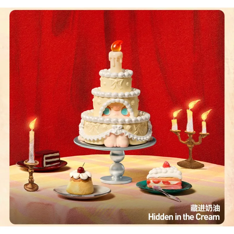 팝마트 코끼리 슬라이드 블라인드 박스 1001MOONS 컬렉터즈 시리즈 - 미니 아트 토이 키체인 미스터리 서프라이즈 한정판 크리스마스 에디션 선물