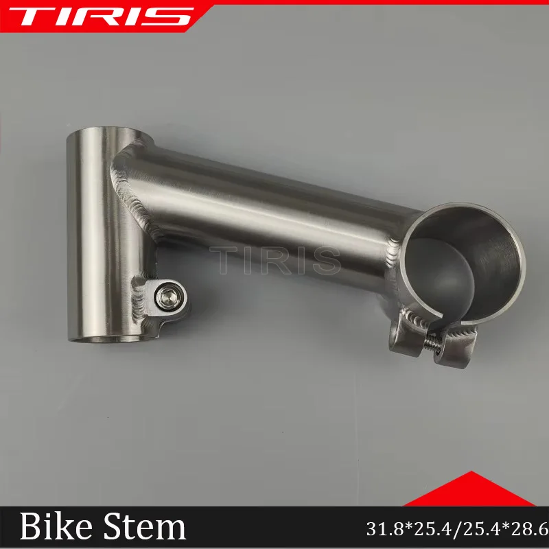 

TIRIS-BL10 Titanium Road Bicycle Quill Stem, Ultralight Accessories, Classical Cycling Parts, Custom