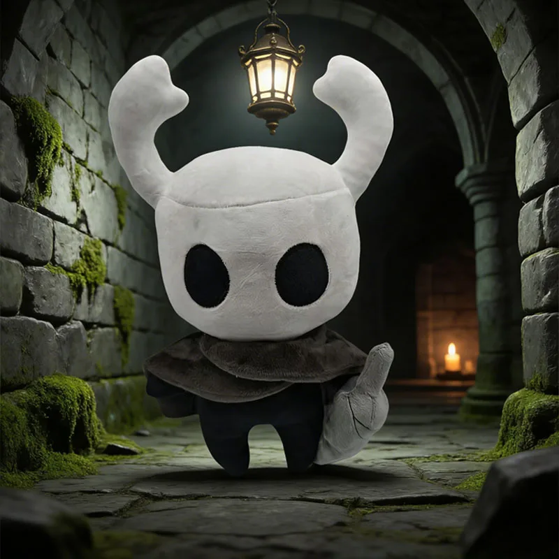 

New Hollow Knight Plush Doll, Hornet and Lace Toys, Gift Ghost Card