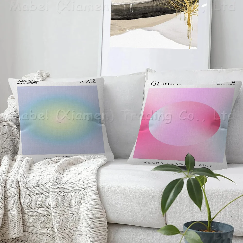 

Angel Number Aura Personalized Pillow Cover Kids Bedroom Wild Party Decor Pillowcase Kid Birthday Shower Gift