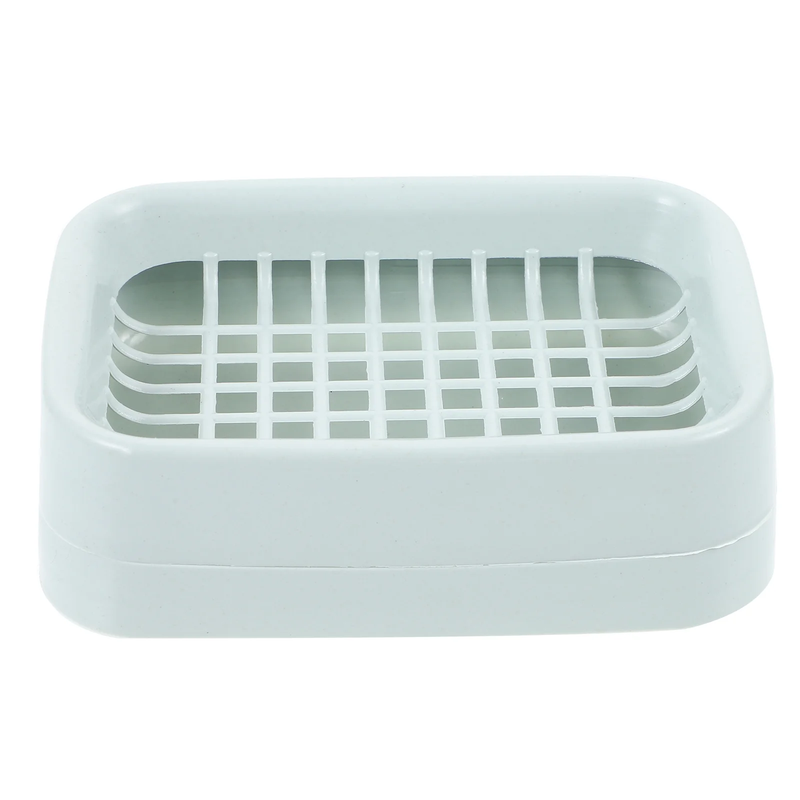 

Drain Soap Box Extended Life Double Layer Soap Saver Waterproof Drying Rack for Home Travel Bathroom Bathtub Use Blue