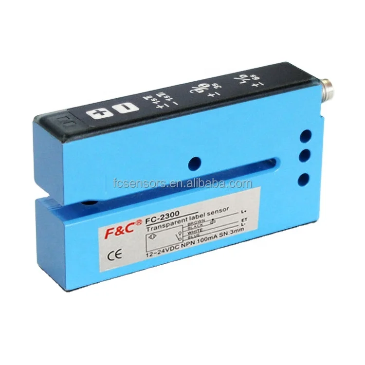 

FC-2300 ultrasonic label sensor,transparent label sensing,photoelectric label sensor