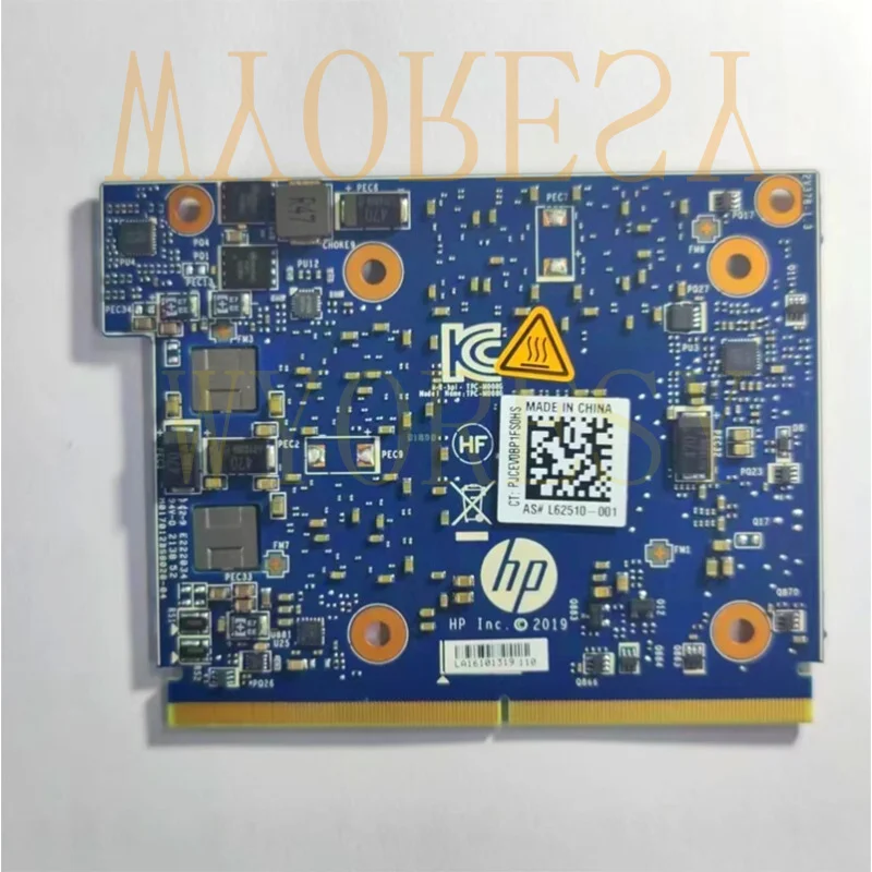 WYORES L62510-001 New for HP Z2 Mini G5 NVIDIA QUADRO T2000 4GB GPU Video Graphics Card