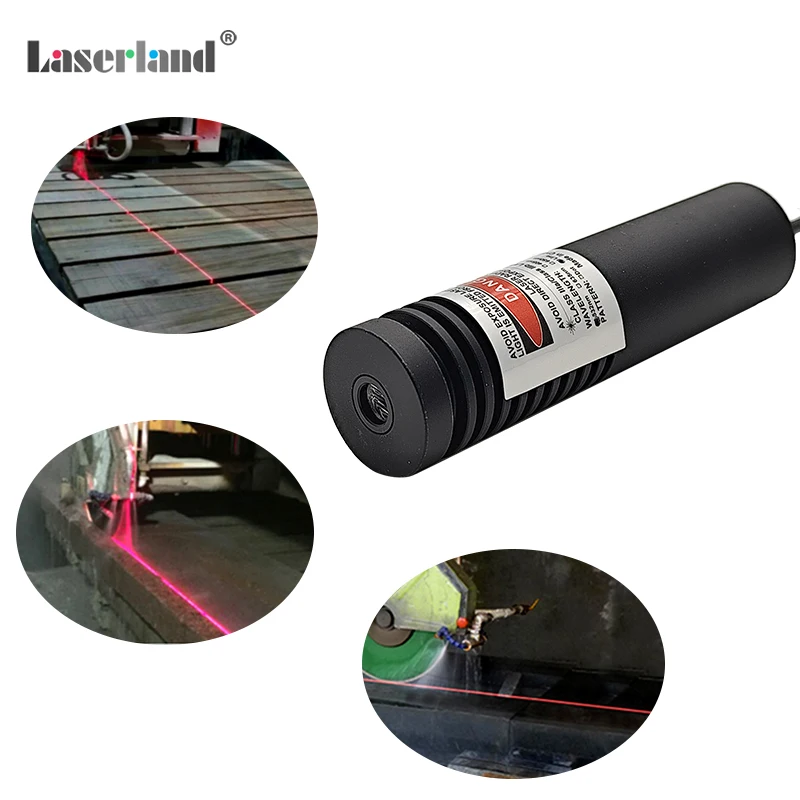 Water Resistant Red Line Generator Laser Module for Sawmill Woodworks Lumber Stone Cutting Alignment