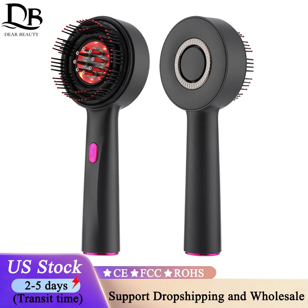 

Electric Microcurrent Massage Comb Scalp Oil Applicator Portable Massager Head Anti Loss Care Hair Growth Hair Follicles ﻿