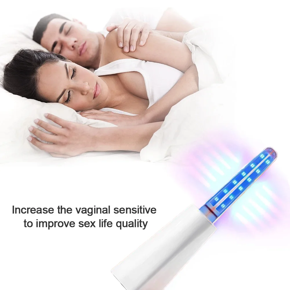 Red Blue Light Gynecology Treatment Apparatus Laser Vaginitis Therapy For Cervical Erosion Gynecological Vaginitis Treatment