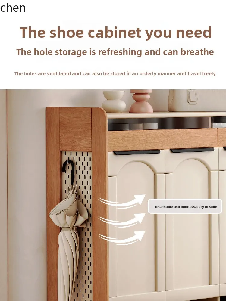 Lxc Solid Wood Shoe… - image