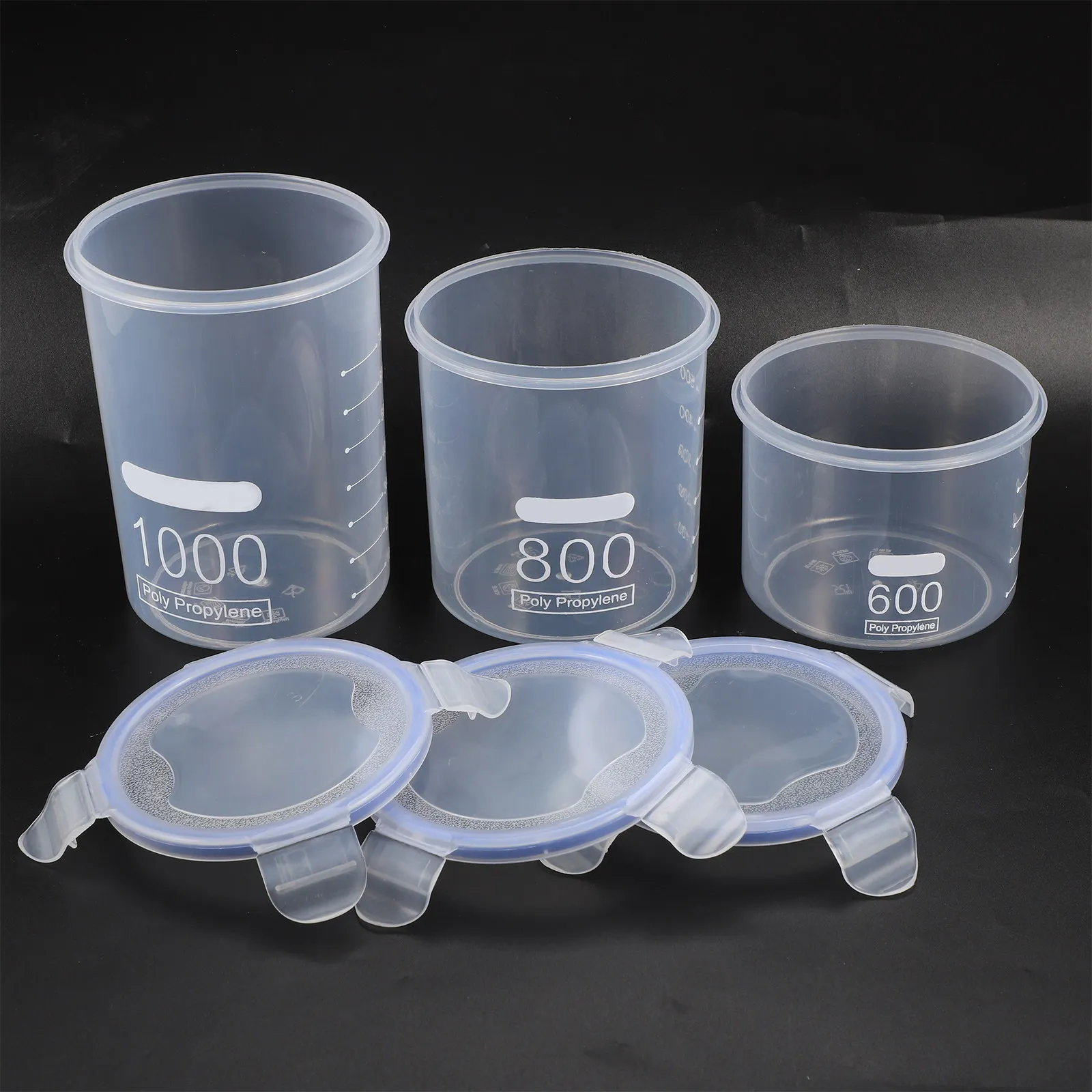 

Набор из 6 пластиковых герметичных банок для хранения продуктов, контейнеры для круп, для домашнего использования