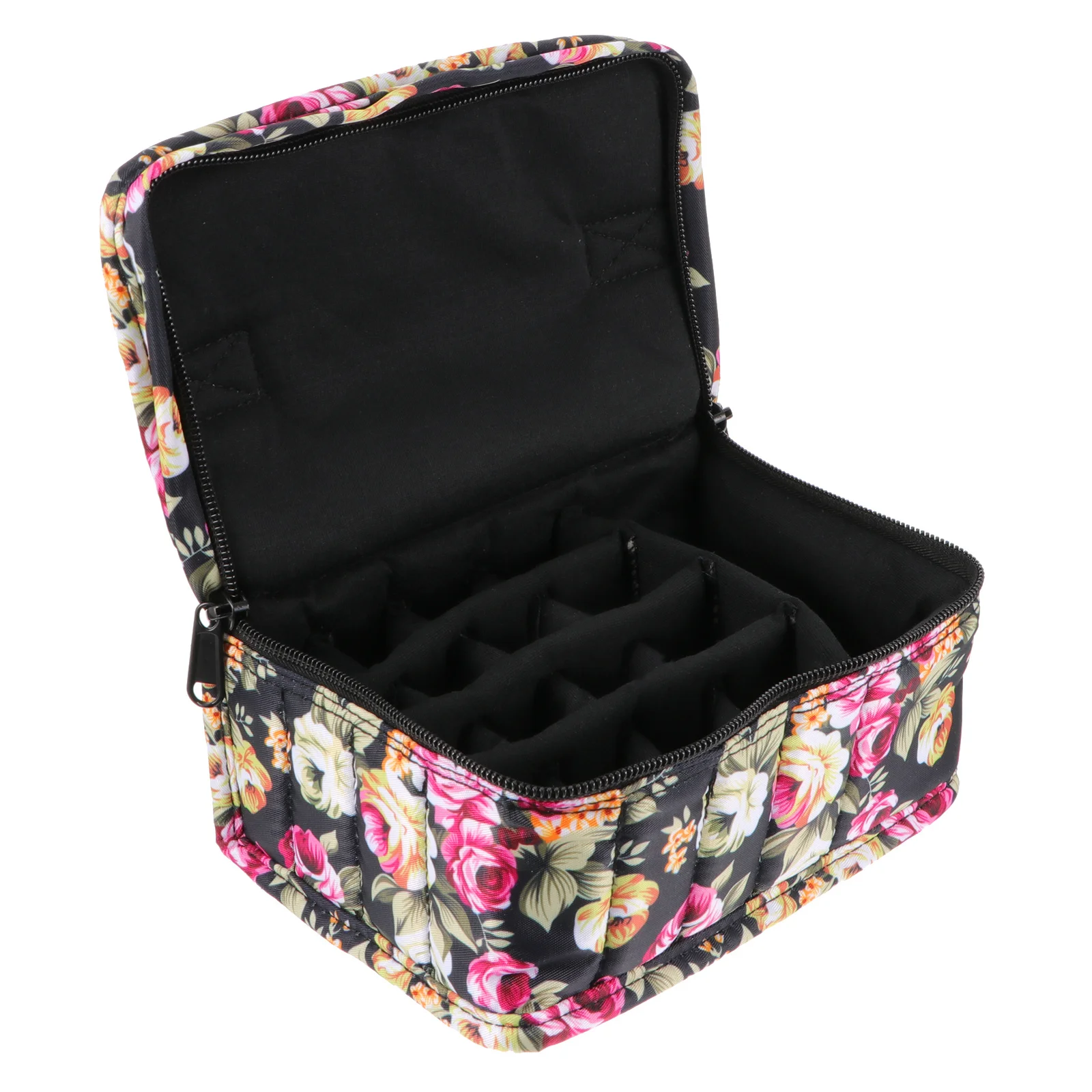 

Essential Oil Carrying Case Holds 17 Bottles Detachable Dividers Padded Portable Travel Bag Essential Oil Carrying Case