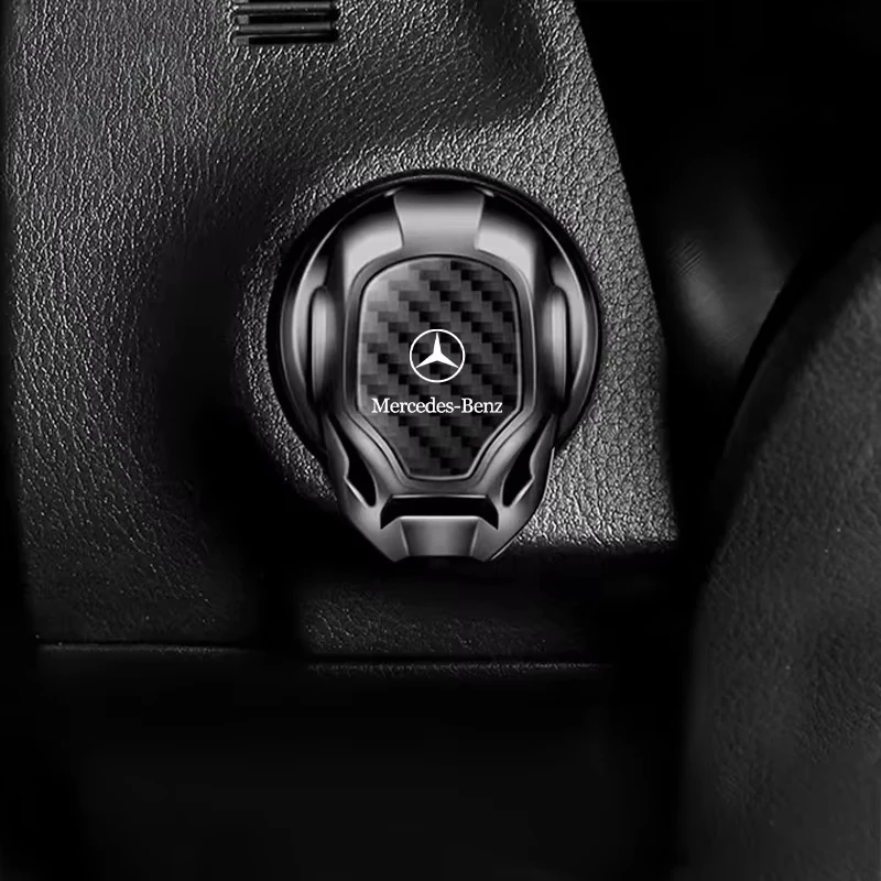 Car Engine Start Stop Button Cover Ignition Switch Protector Stickers For Mercedes Benz C400 C450 C160 C180 C200 C220 C250 C300 view 5