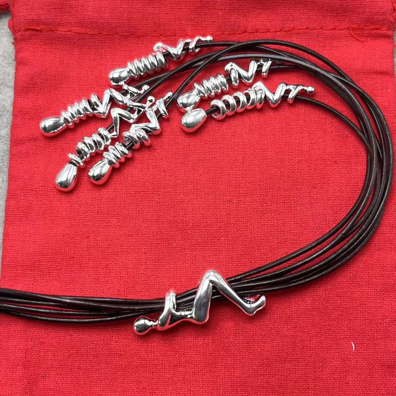Women's Minimalist & Statement Gold/Silver Tone Necklace Bracelet Set
