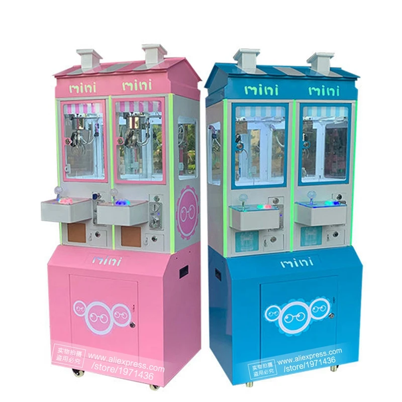 

Kids Adults Play Mini Stuffed Doll Grabber Toy Cranes Claw Machine Indoor Coin Operated Arcade Games Prize Gift Vending Machine