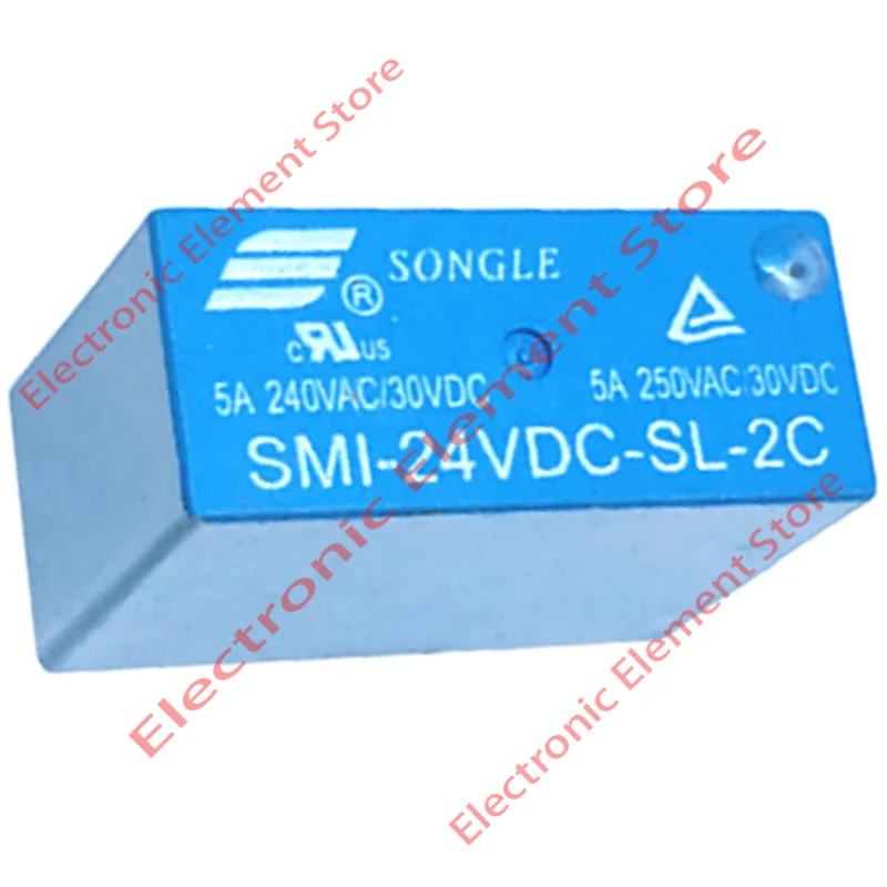 2PCS SMI-24VDC-SL-2C Power Relay