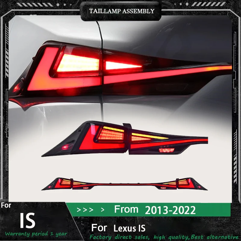 

Специально для сборки задних фонарей IS 2013-2022, модифицированный сквозной динамический светодиод с проточной водой, простая атмосфера.