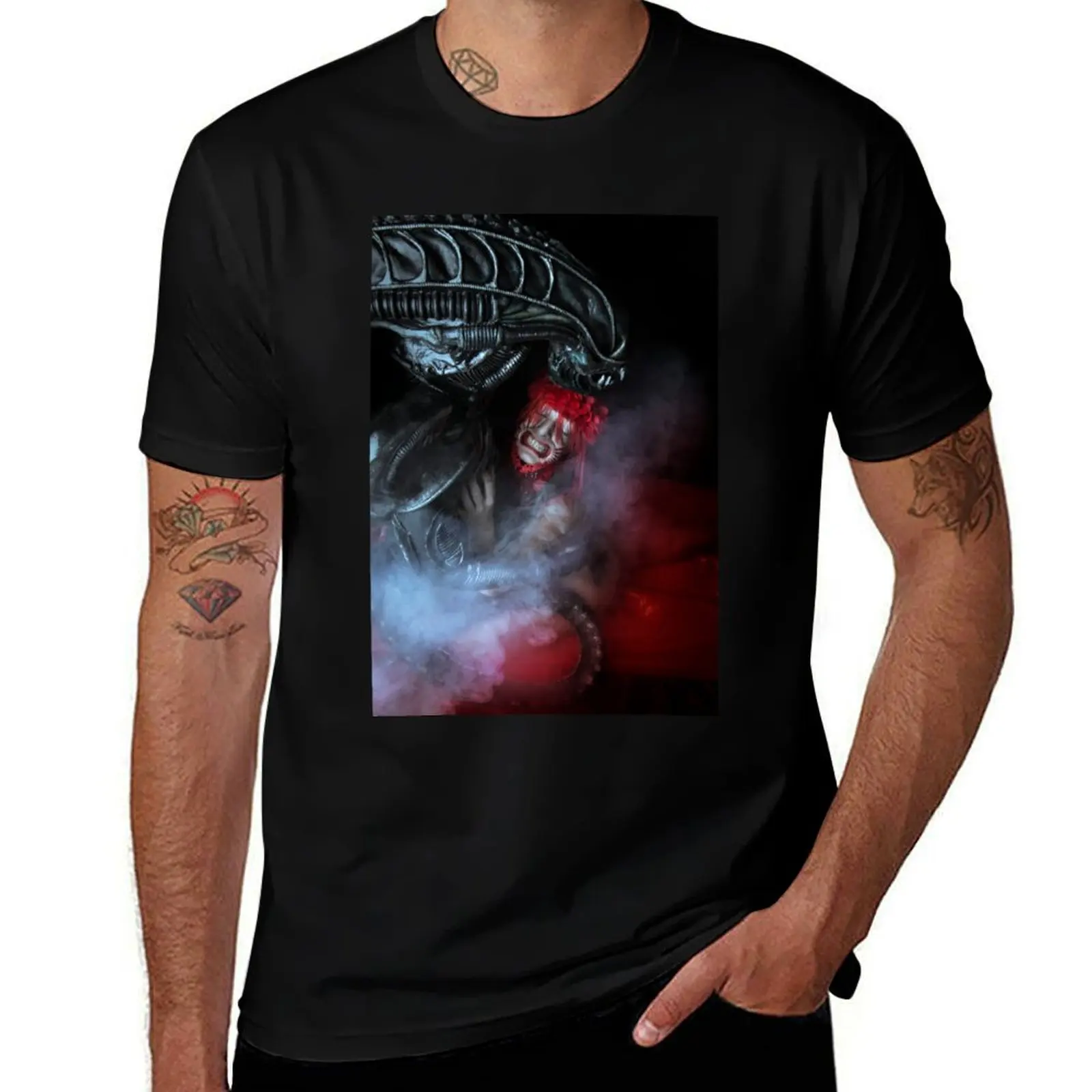 

XENOMORPH T-Shirt man t shirts graphic cotton t shirts man 100% T-Shirt